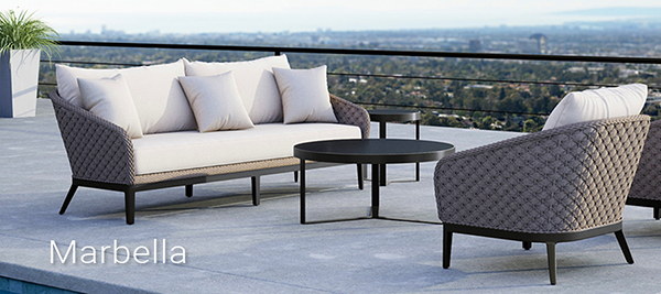 Marbella Woven Rope Outdoor Furniture Collection by Jack Patio